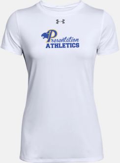 Under Armour Women's Locker Tee 2.0, White